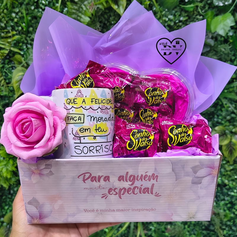 Box Alguém Especial Caneca Sonho De Valsa