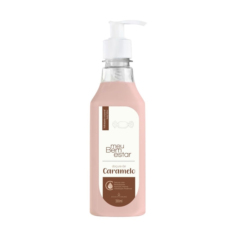 Meu Bem Estar Doçura de Caramelo Hidratante Corporal 390ml