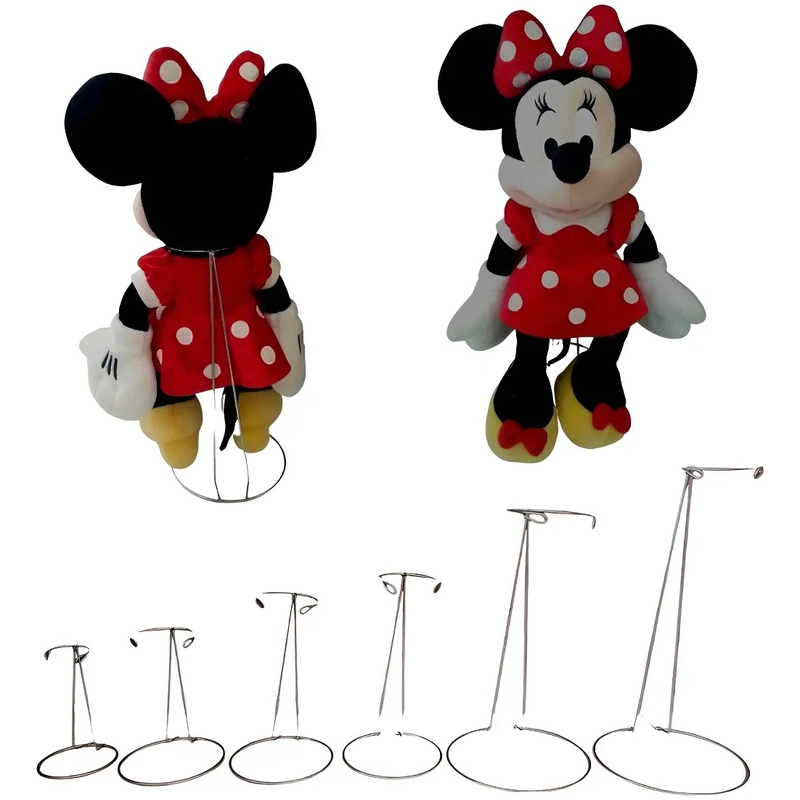 Suporte Expositor  para Boneca Pano Pelúcia 27cm