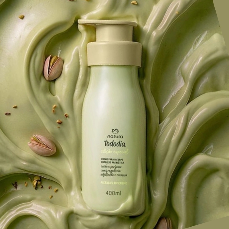 Hidratante Tododia Pistache em Creme 400ml