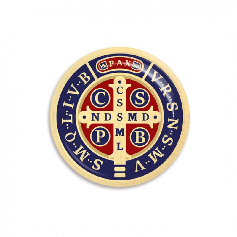 Adesivo Medalha São Bento - 10cm