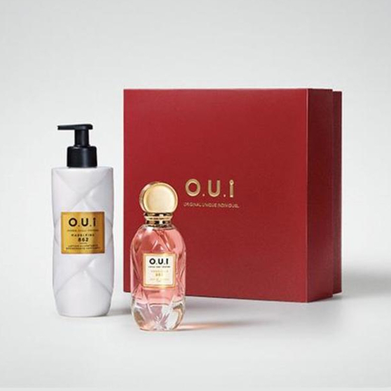 Presente Combo Madeleine 862 O.U.I (Eau De Parfum 75ml + Loção Hidratante 400ml)