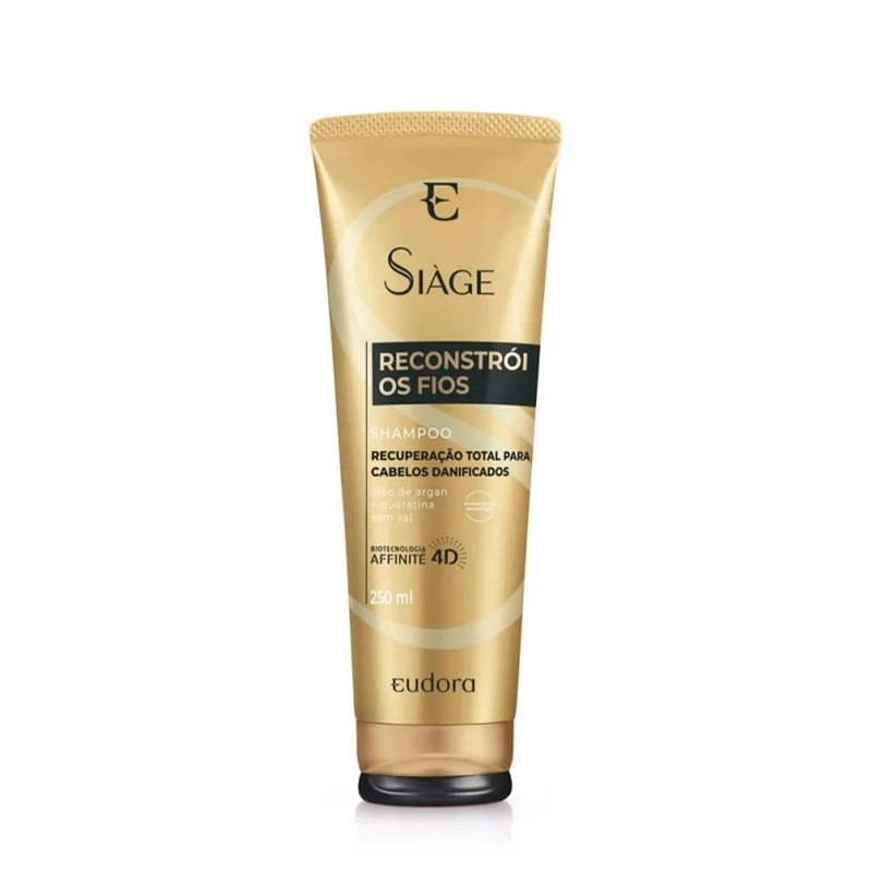 Shampoo Siàge Reconstrói Os Fios 250Ml