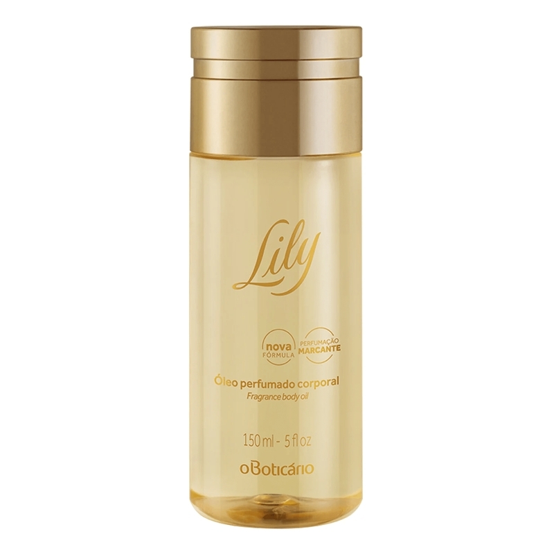 Óleo Perfumado Desodorante Corporal Lily 150Ml