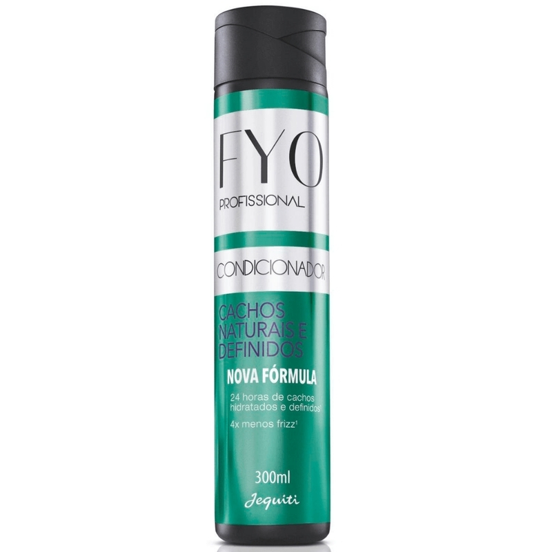 Condicionador Fyo Profissional Cachos Naturais e Definidos Jequiti 300 ml
