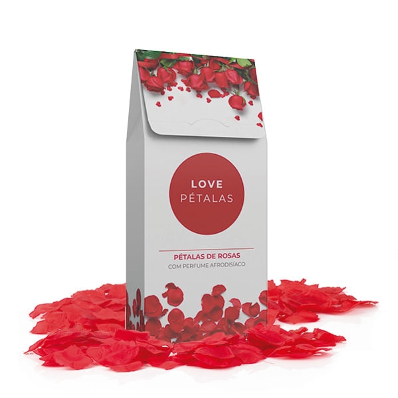 Love Pétalas Rosa Vermelha Perfumada – Contém 100 Pétalas