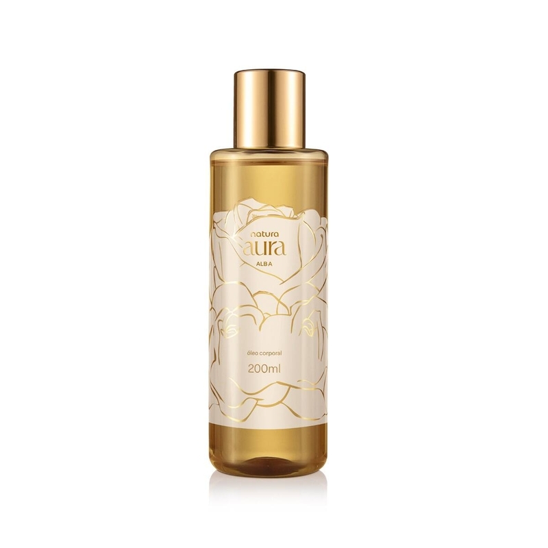 Óleo perfumado corporal aura alba