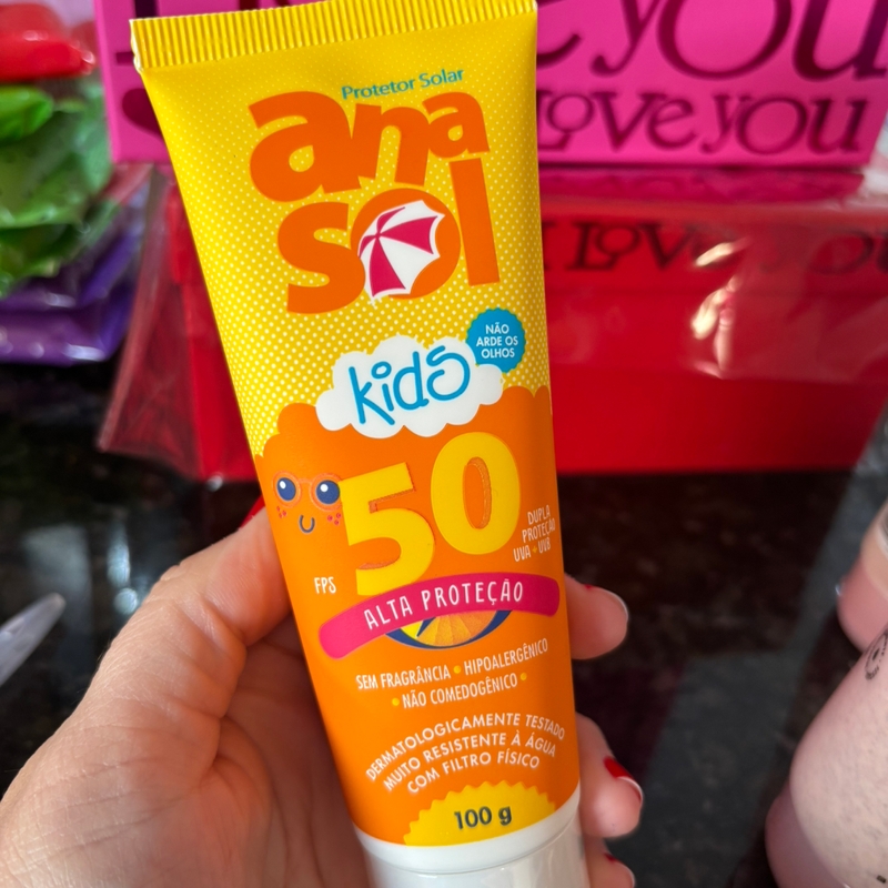 Protetor Solar Kids Fps 50 Hidrabene