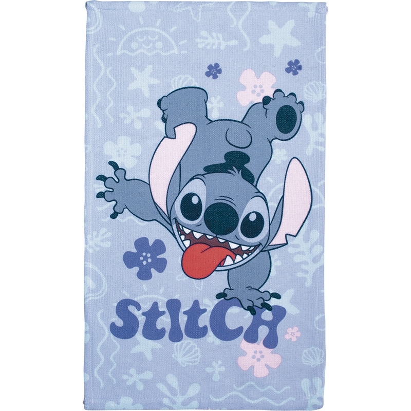 Pano de Copa Stitch Azul-Claro