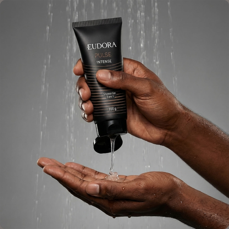 Shower Gel 3 Em 1 Pulse Intense 100g - foto 3