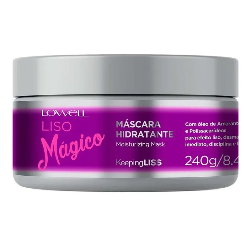 Mascara Hidratante Liso Magico 240g