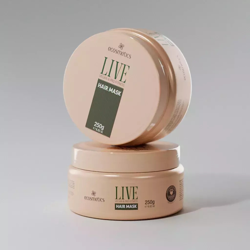Vegan Live Máscara Pro Fitness 250ml Ecosmetics