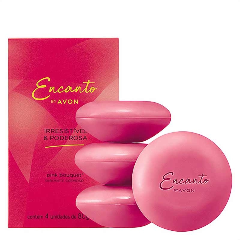 ENCANTO SABONETE BARRA IRRESISTIVE 4X80g - 80 g