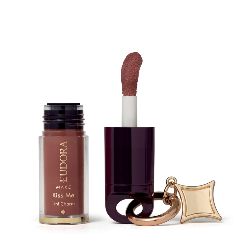 Lip Oil Tint Charm Brown Eudora Make Kiss Me 2ml