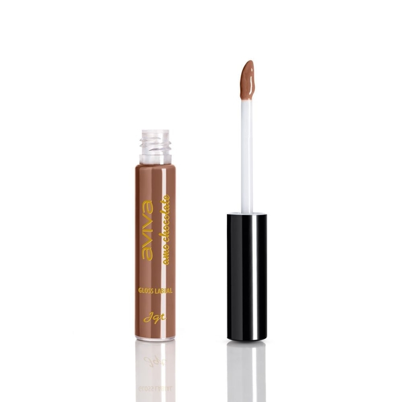 Gloss Aviva Amo Chocolate - Chocolate Ao Leite, 5G 5 g Chocolate Ao Leite