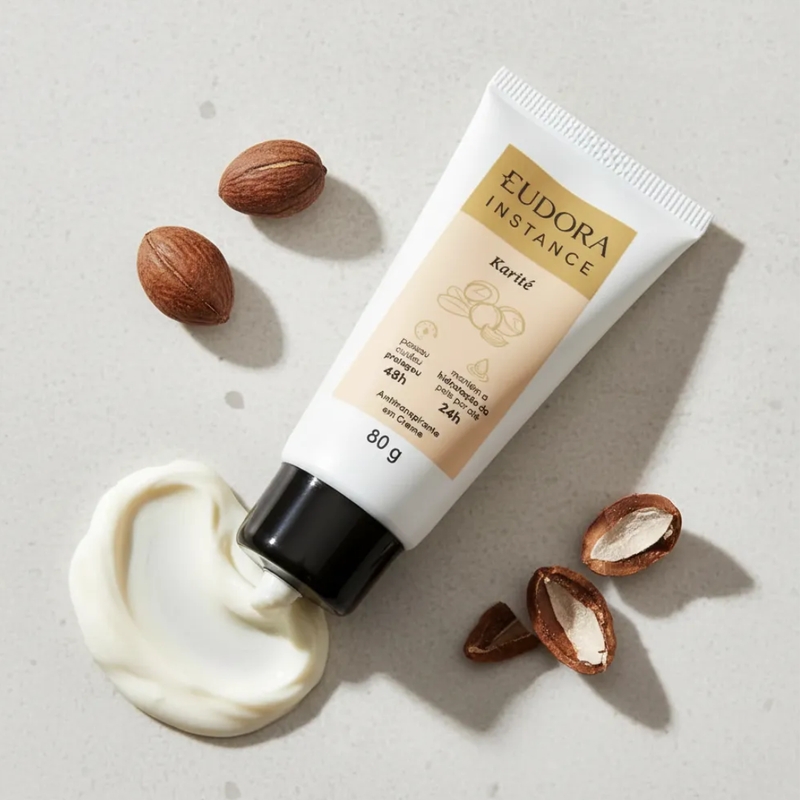 Desodorante Antitranspirante em Creme Instance Karité 80g - foto 3