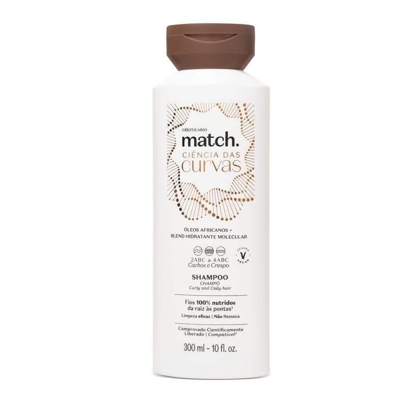 Shampoo Match Ciências das Curvas 300ml