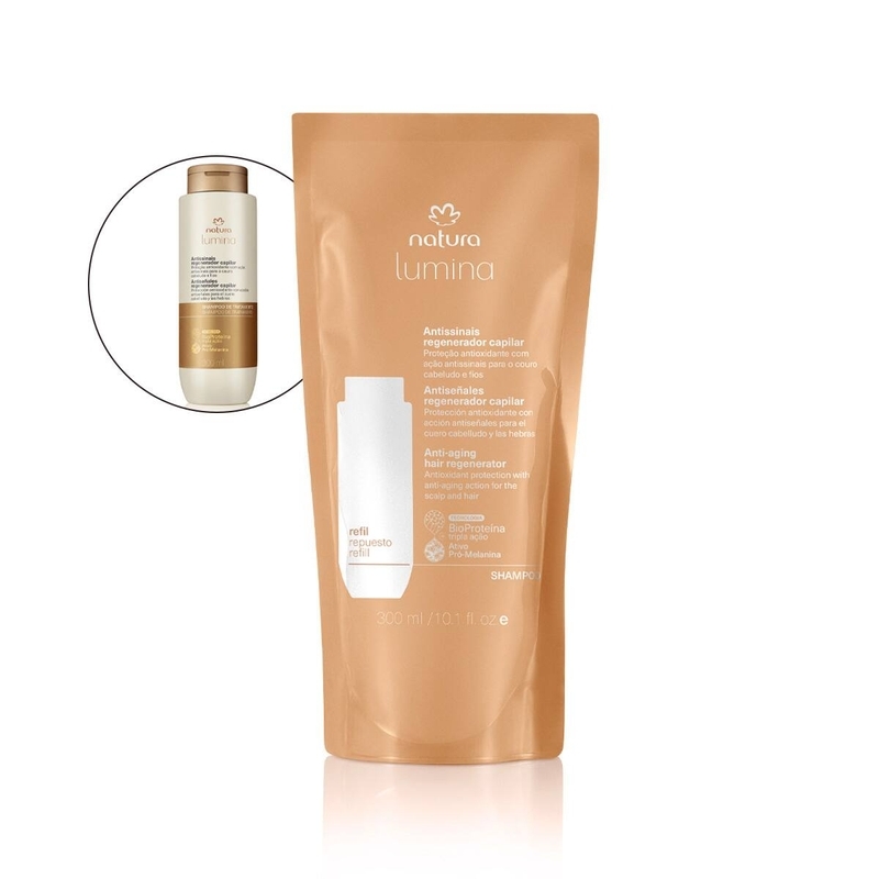 Refil shampoo de tratamento antissinais - 300 ml