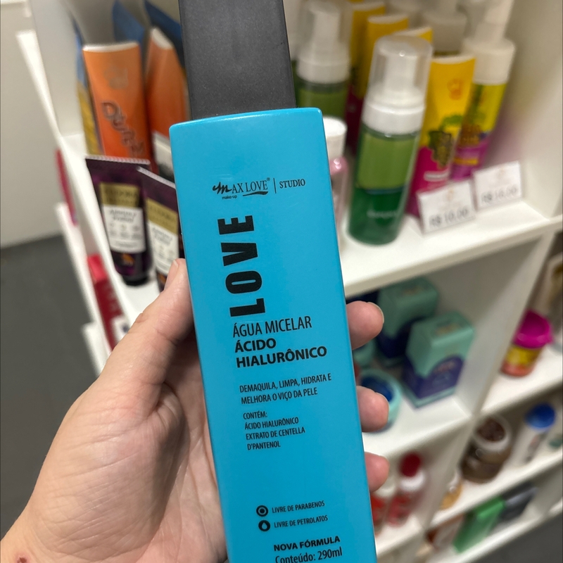 Água Micelar MaxLove