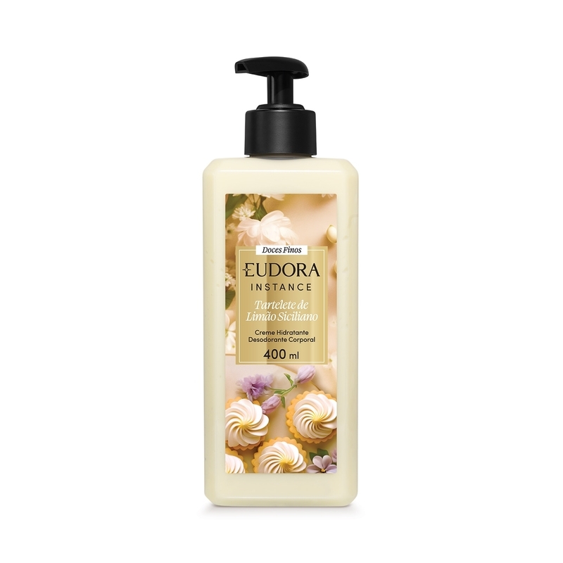 Creme Hidratante Desodorante Corporal Instance Tartelete De Limão Siciliano 400Ml