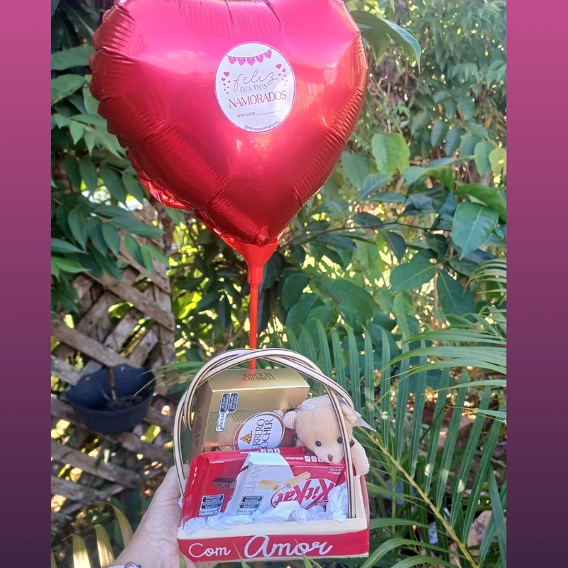 Presente Dia Dos Namorados Ursinho - Oferta Válida Apenas No Pix