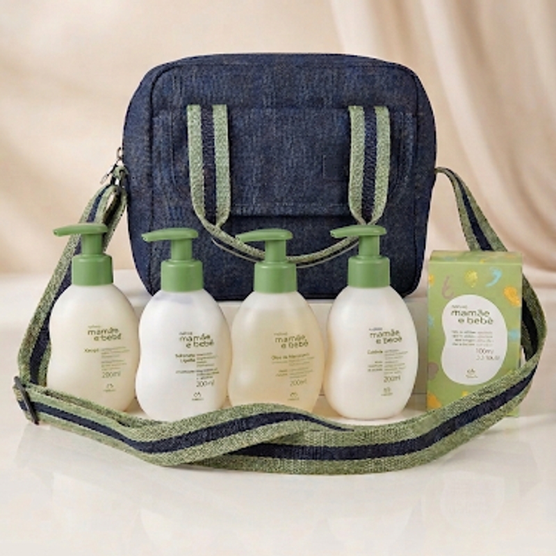 Kit MMBB Mamãe e Bebê Natura. 6 Itens