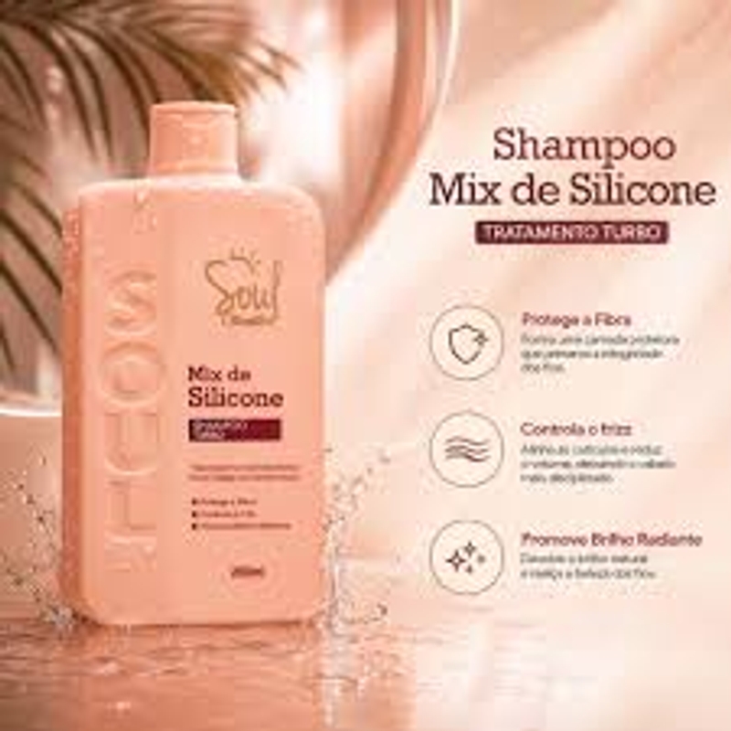Shampoo Mix de Silicones - 280ml - foto 2