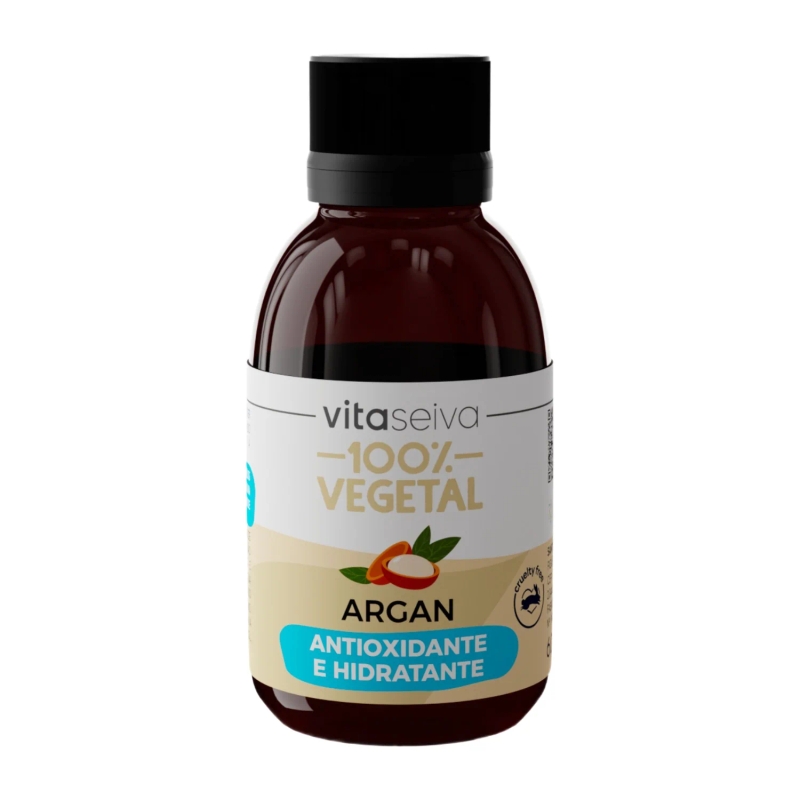 Óleo Capilar Argan 100% Vegetal Vita Seiva 60ml