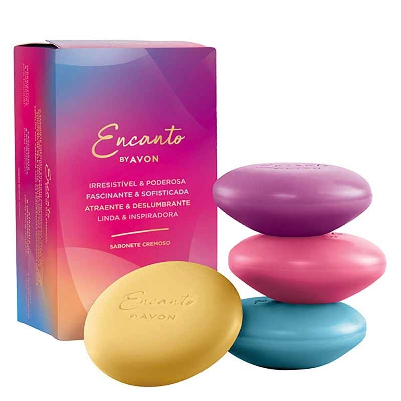 Cx Sabonete Encanto Mix 4unids