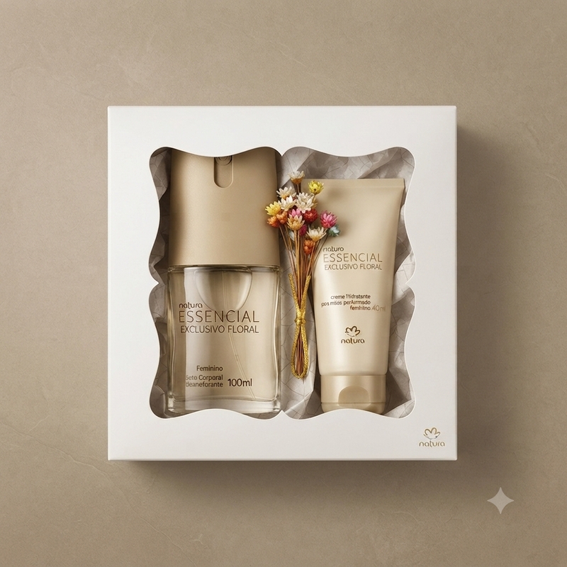 Presente Essencial Exclusivo Floral