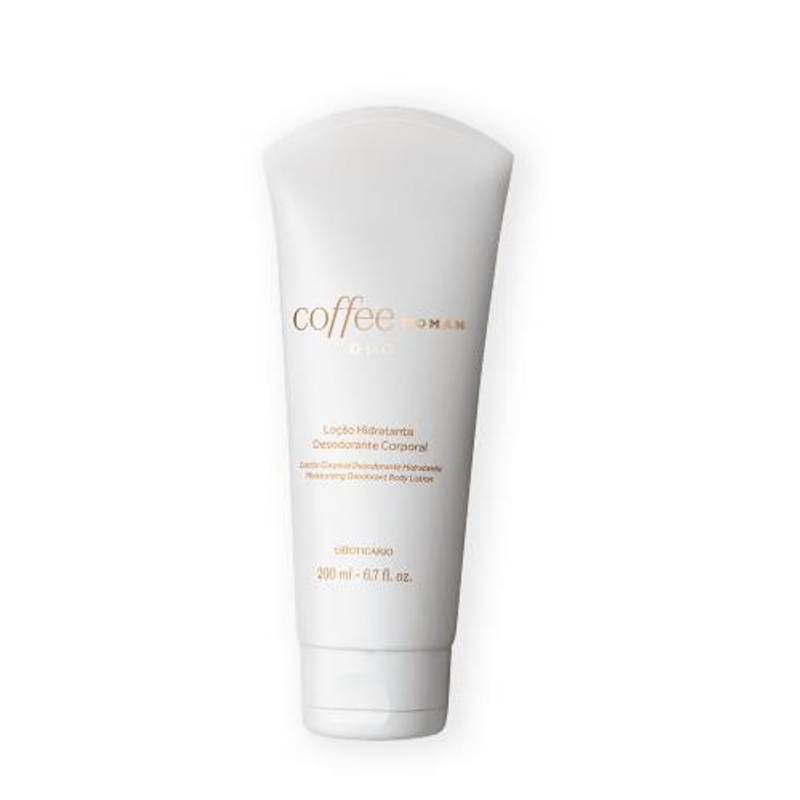 Loção Hidratante Desodorante Corporal Coffee Woman Duo 200Ml