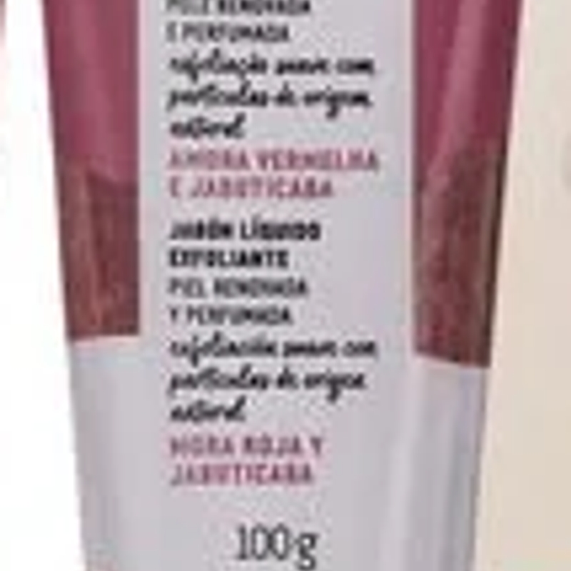 Sabonete Líquido Esfoliante Corporal Tododia Amora Vermelha e Jabuticaba 100g
