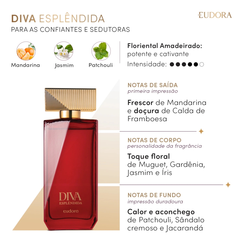 Diva Esplêndida Colônia 100ml - foto 2