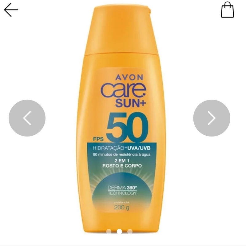 Avon Care Protetor Solar Fps 50