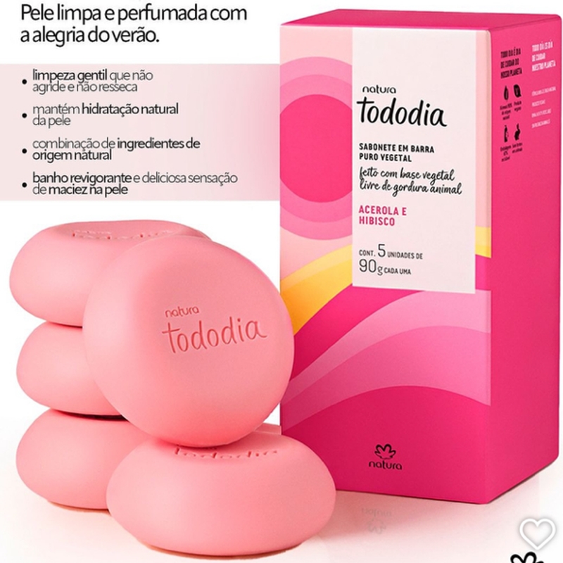 TODODIA SAB BAR ACEROLA 5X90G