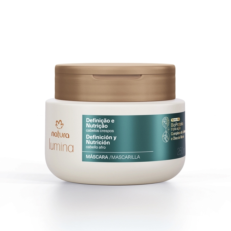Lumina condicionador máscara crespos 250ml - 250 ml