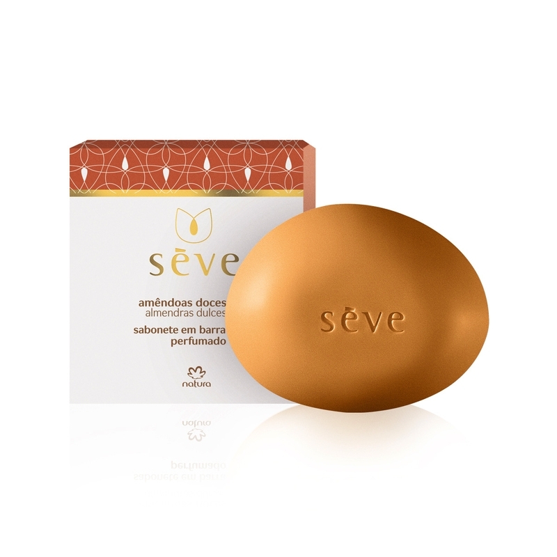 Sabonete em barra perfumado amêndoas doces - 90 g