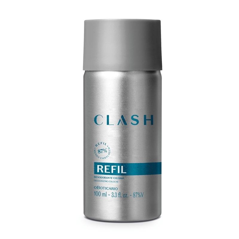 Refil Clash Desodorante Colônia 100Ml