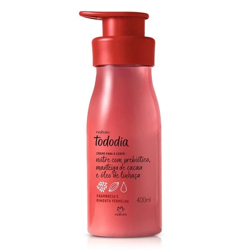 Hidratante Corporal Framboesa E Pimenta Vermelha 400 Ml