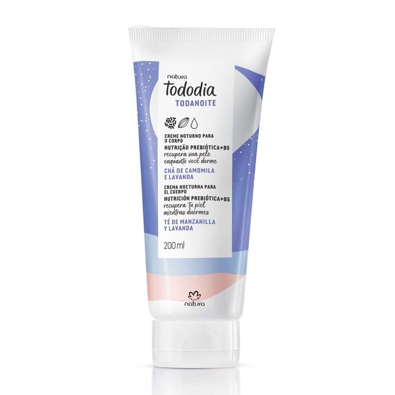 Tododia hidratante desodorante corporal camomila e lavanda 200ml - 200 ml