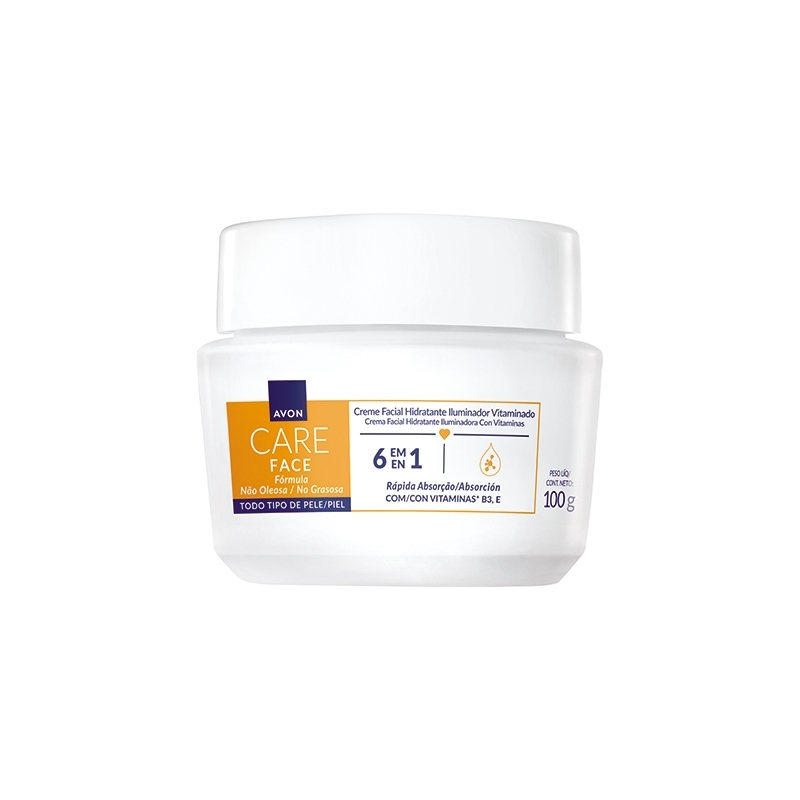 Avon Care Creme Facial Multivitaminas 100g