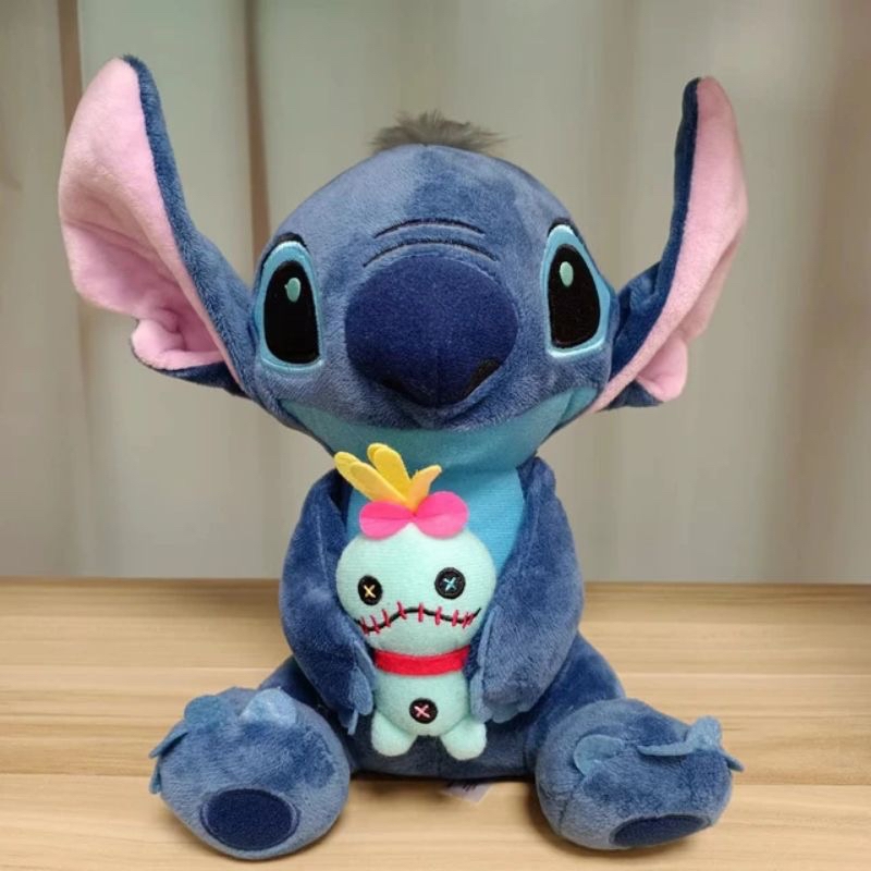 Stitch & Xepa pelúcia 25 cm anti alérgico envio imediato