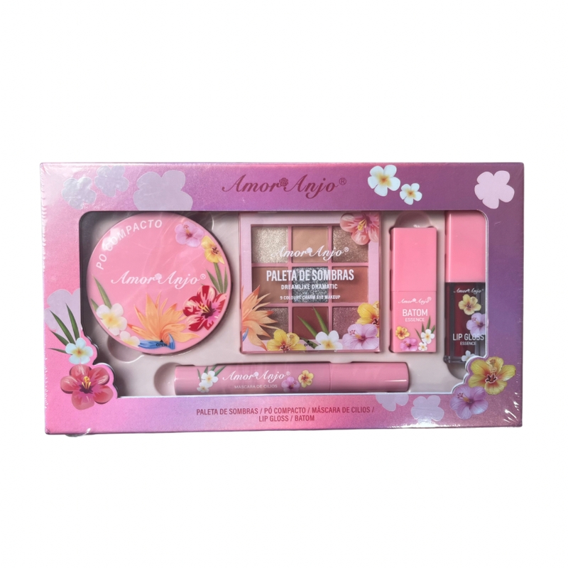 Kit Maquiagem Amor E Anjo (rosa)