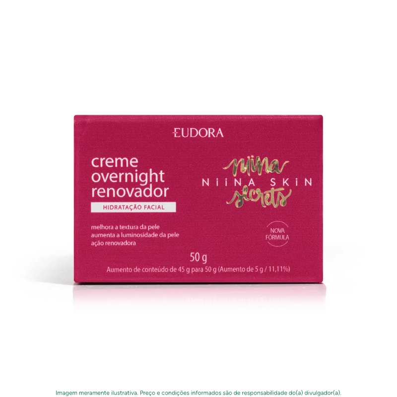 Creme Facial Overnight Niina Secrets Skin 50g - foto 4