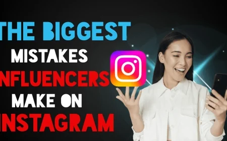 The Biggest Mistakes Influencers Make on Instagram and How to Avoid Them