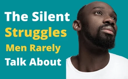 The Silent Struggles Men Rarely Talk About