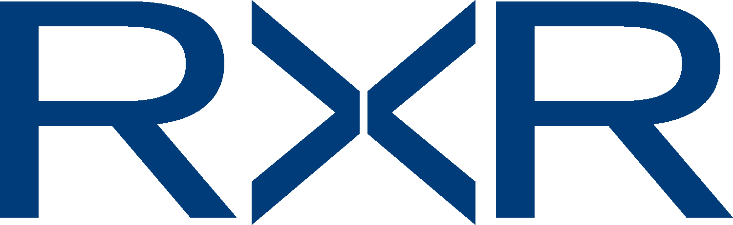 RXR Logo Blue blank background