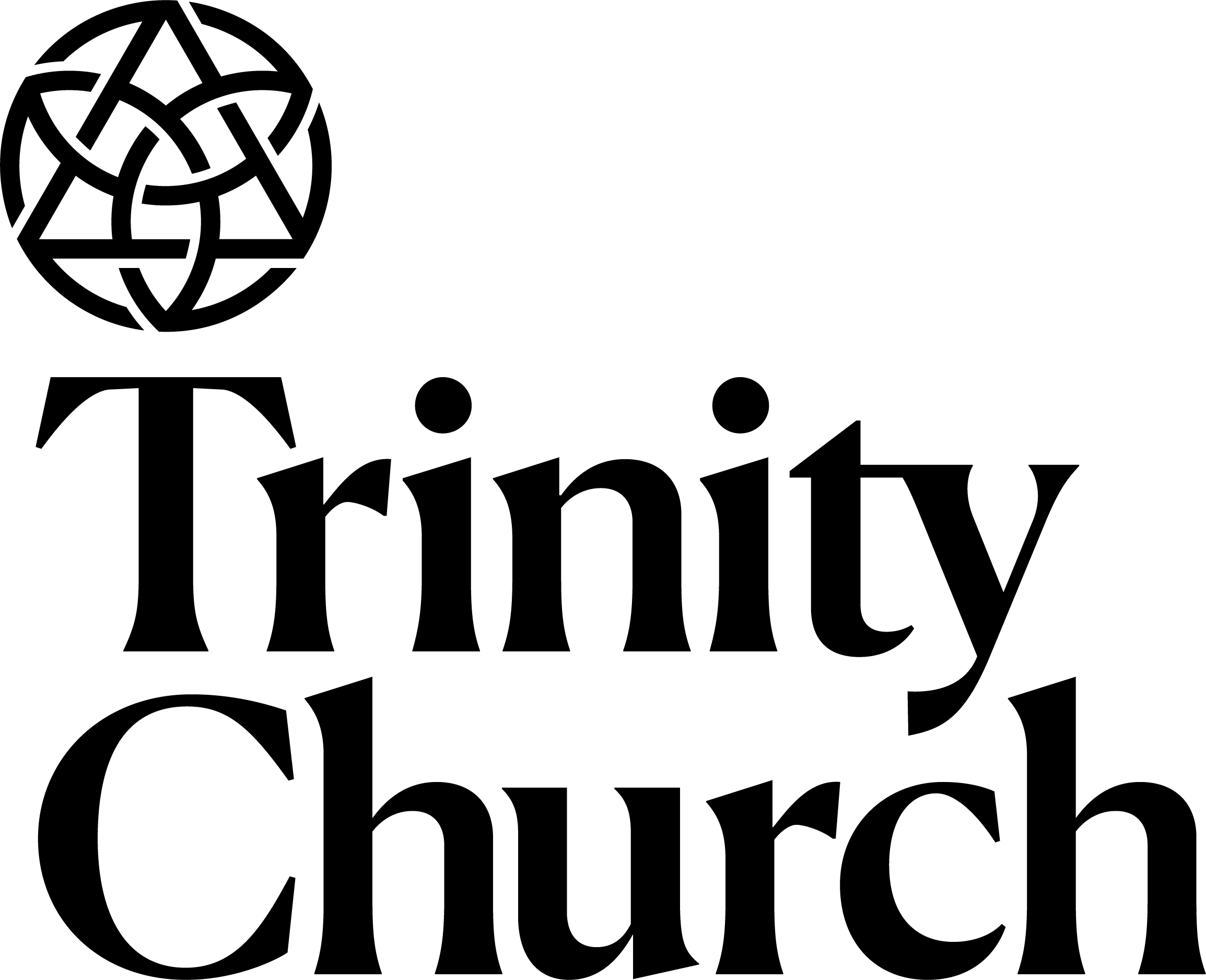 TRINITY CHURCH STACKED LOGO BLACK RGB