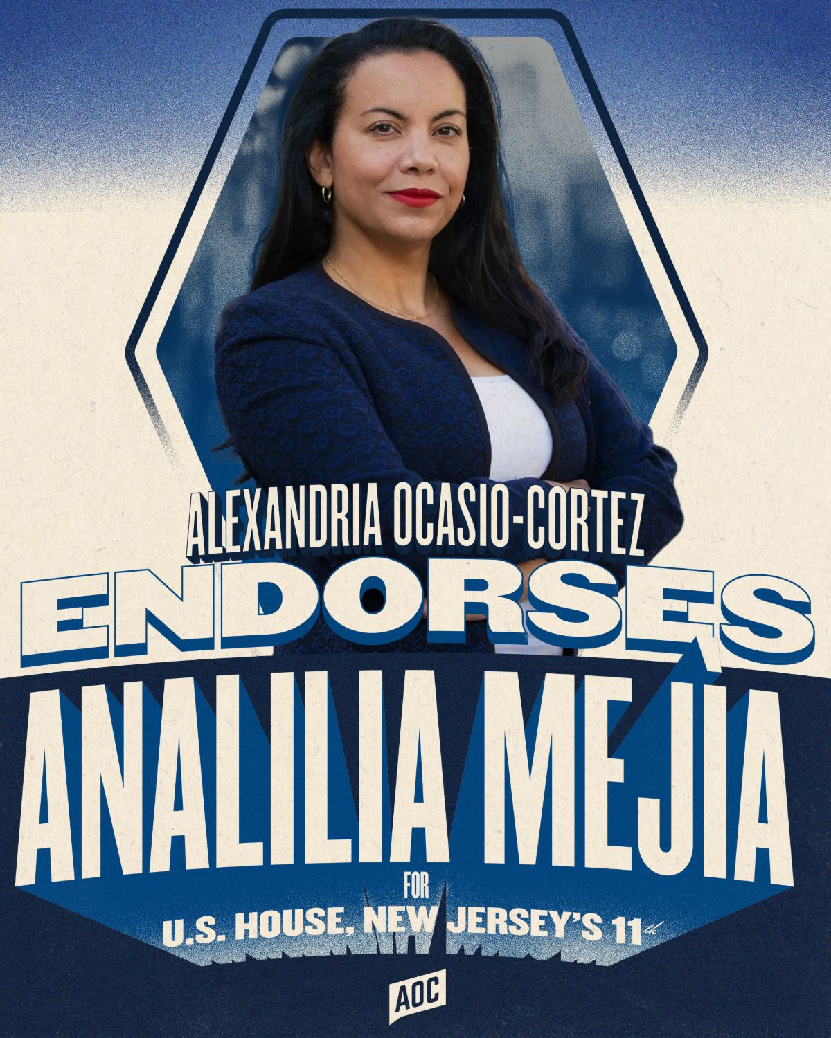 Split a donation now between AOC and Analilia Mejia so we can keep building progressive power in Congress.