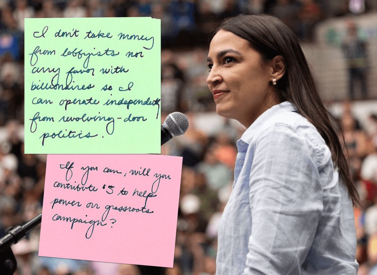 I don't take money from lobbyists nor curry favor from billionaires so I can operate independently from revolving-door politics. If you can, will you contribute $5 to power our grassroots campaign?